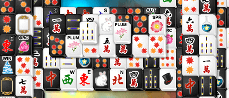 Black and White Mahjong 2 game