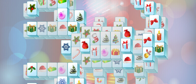 Free Santa Mahjongg game