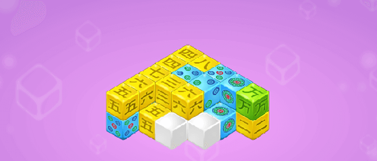 Mahjong Cubes game