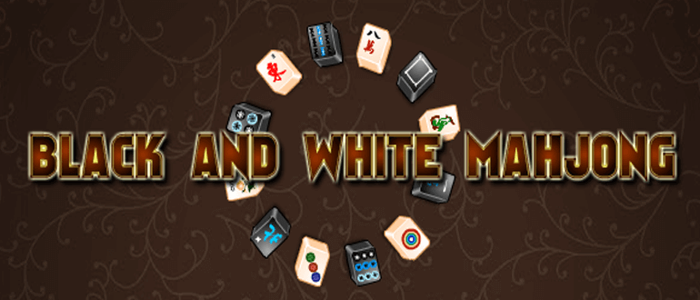 Black and White Mahjong game