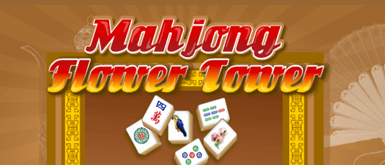 Mahjong Flower Tower game