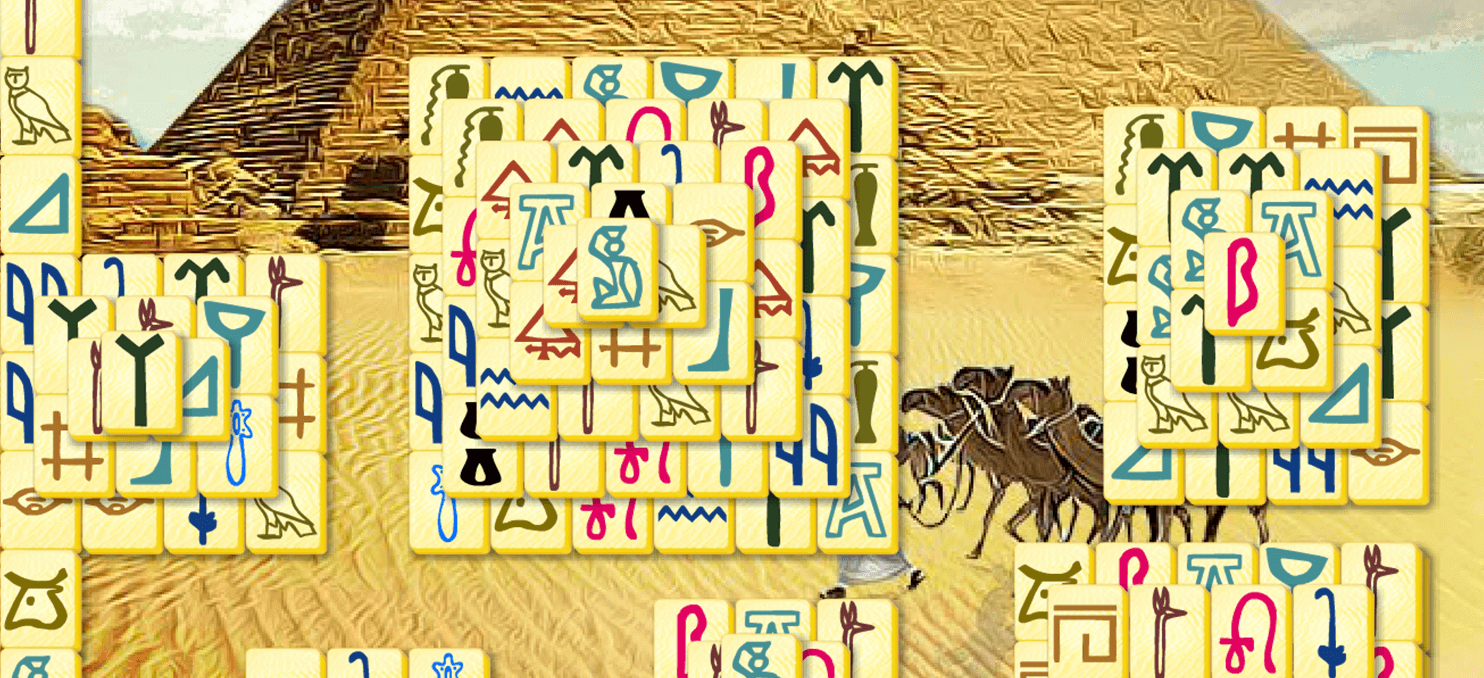 Discover Egypt Mahjong full screen