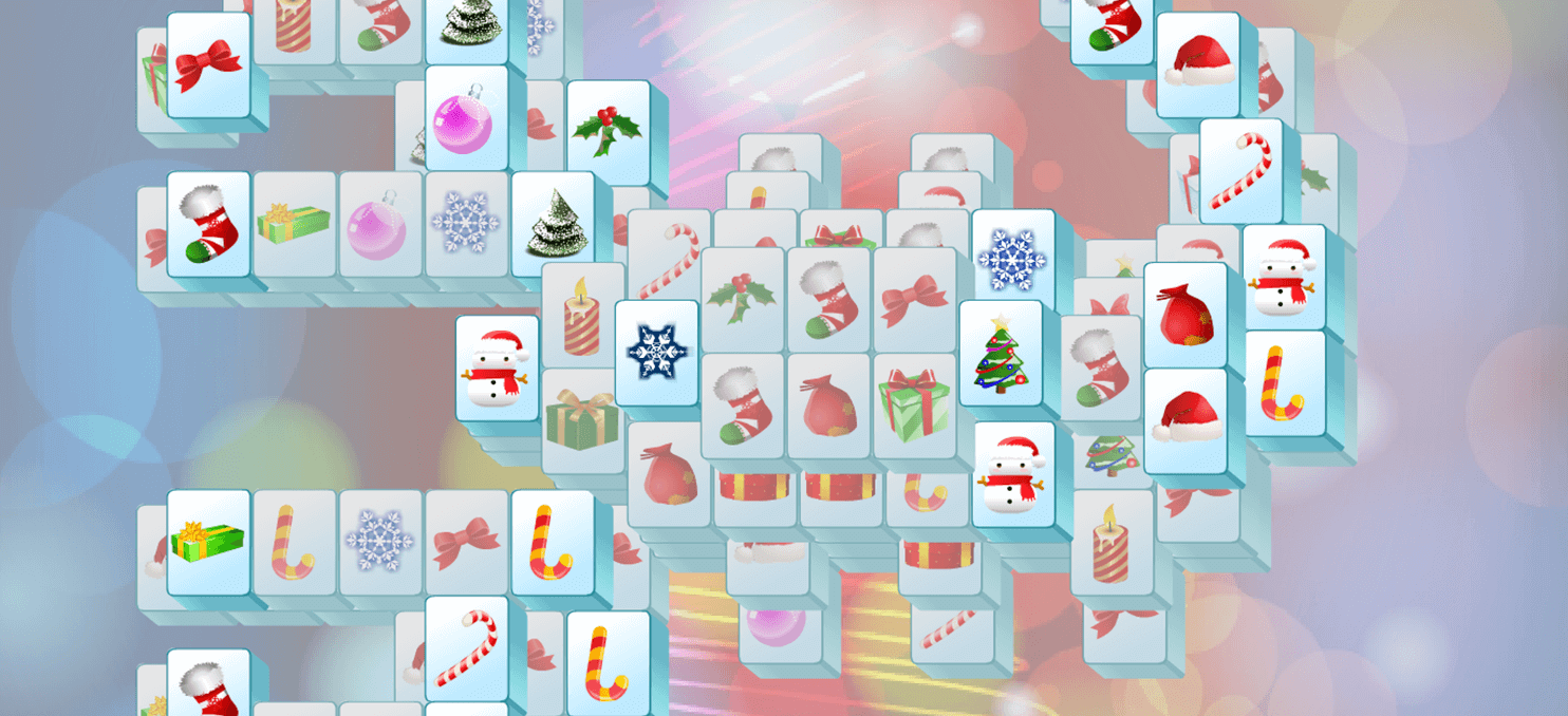 Free Santa Mahjongg full screen