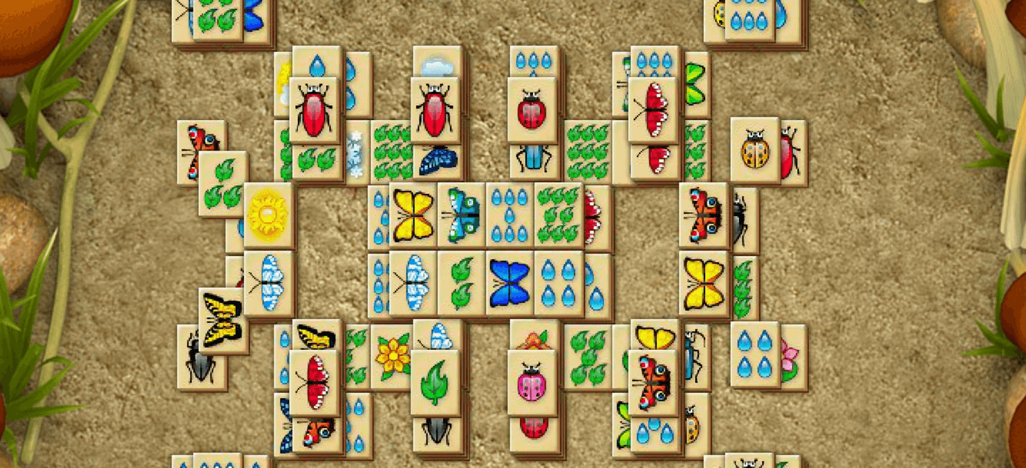 Mahjong Bug Jong full screen